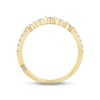Thumbnail Image 2 of Monique Lhuillier Bliss Diamond Anniversary Band 1/3 ct tw Round & Marquise-cut 18K Yellow Gold