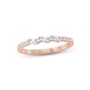 Thumbnail Image 1 of Monique Lhuillier Bliss Diamond Anniversary Band 1/4 ct tw Marquise & Round-cut 18K Rose Gold