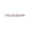 Thumbnail Image 3 of Monique Lhuillier Bliss Diamond Anniversary Band 1/4 ct tw Marquise & Round-cut 18K Rose Gold