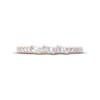 Thumbnail Image 4 of Monique Lhuillier Bliss Diamond Anniversary Band 1/4 ct tw Marquise & Round-cut 18K Rose Gold