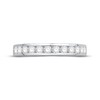Thumbnail Image 2 of Diamond Anniversary Band 1/2 ct tw Round-cut ct tw 18K White Gold