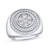 Thumbnail Image 1 of Men's KAY Lab-Grown Diamonds Ring 2 ct tw Round-cut 14K White Gold