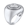 Thumbnail Image 2 of Men's KAY Lab-Grown Diamonds Ring 2 ct tw Round-cut 14K White Gold