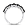 Thumbnail Image 3 of Now + Forever Black Diamond Anniversary Band 1-3/4 ct tw Round-cut 10K White Gold