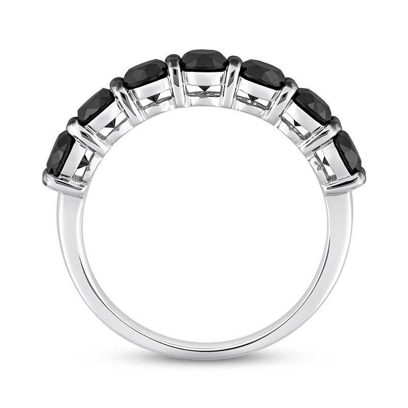 Main Image 3 of Now + Forever Black Diamond Anniversary Band 1-3/4 ct tw Round-cut 10K White Gold