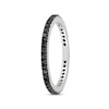Thumbnail Image 1 of Black Diamond Anniversary Band 3/8 ct tw Round-cut 14K White Gold