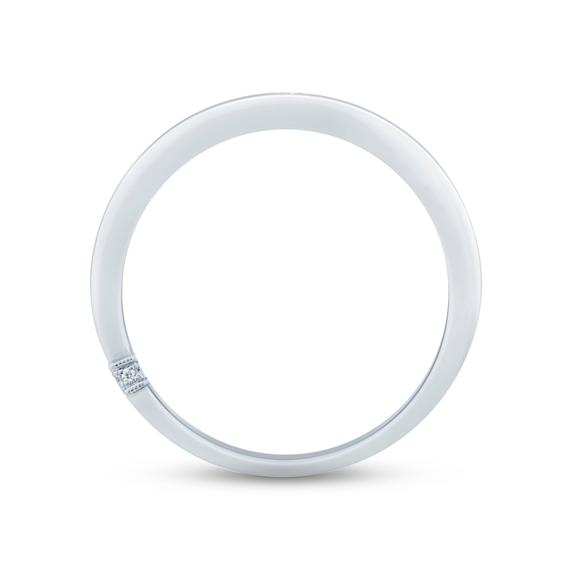 Main Image 3 of Monique Lhuillier Bliss Diamond Anniversary Band 1/4 ct tw Oval & Round-cut 18K White Gold