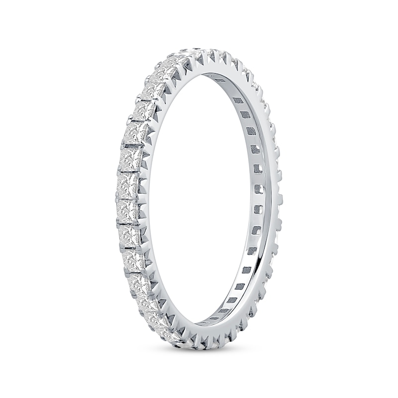Main Image 2 of Now + Forever Diamond Eternity Ring 1 ct tw Princess-cut 14K White Gold