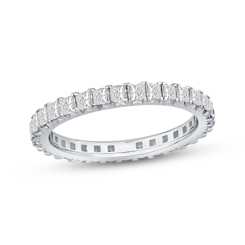 Diamond Eternity Ring 1-1/2 ct tw Princess-cut 14K White Gold