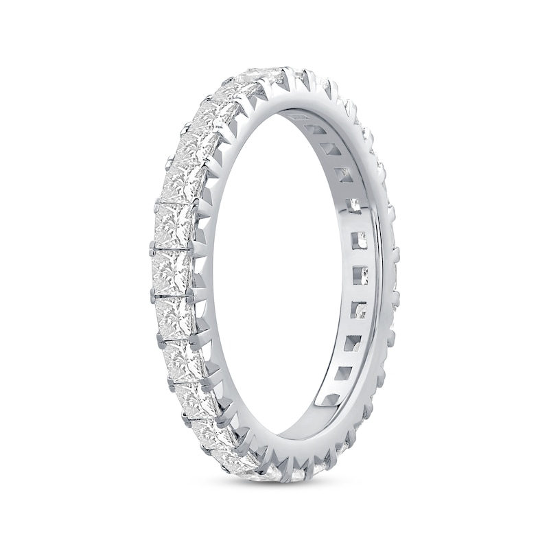 Main Image 2 of Now + Forever Diamond Eternity Ring 1-1/2 ct tw Princess-cut 14K White Gold