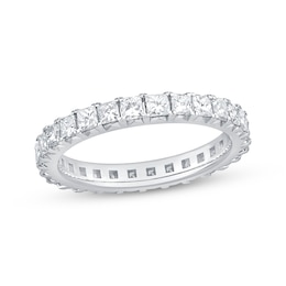 Now + Forever Diamond Eternity Ring 2 ct tw Princess-cut 14K White Gold