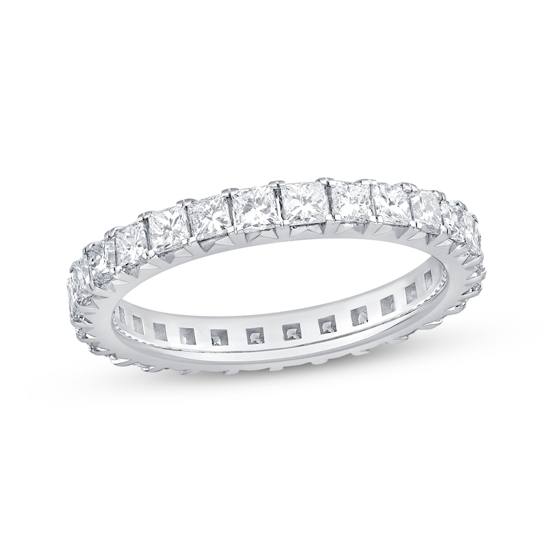 Main Image 1 of Now + Forever Diamond Eternity Ring 2 ct tw Princess-cut 14K White Gold