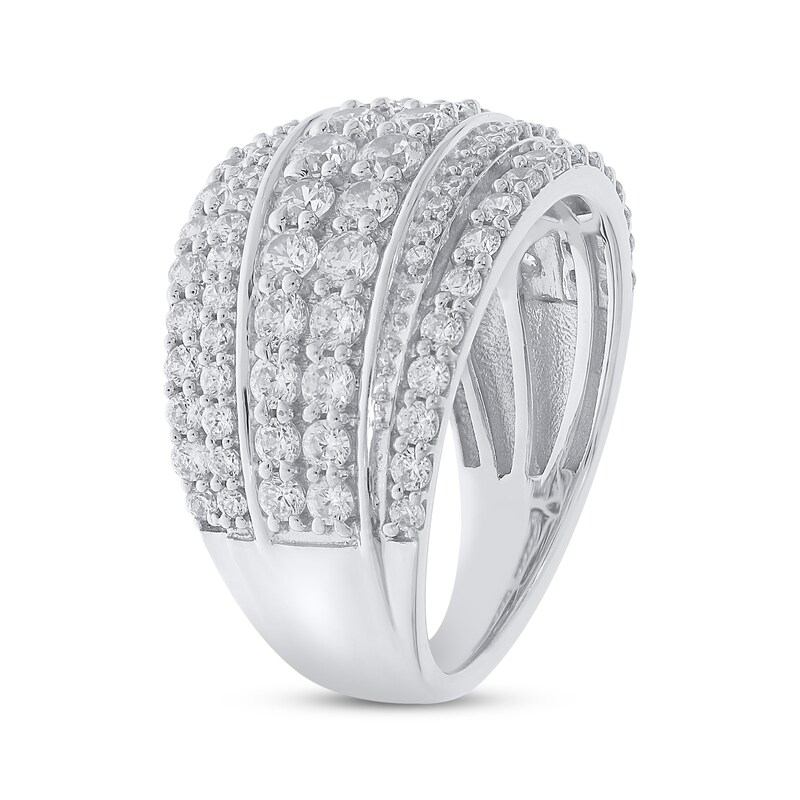 Diamond Anniversary Band 2 ct tw Round-cut 10K White Gold