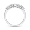Thumbnail Image 2 of Diamond Anniversary Band 1/2 ct tw Round-cut 10K White Gold