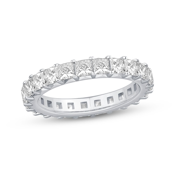 Now + Forever Diamond Eternity Ring 3 ct tw Princess-cut 14K White Gold