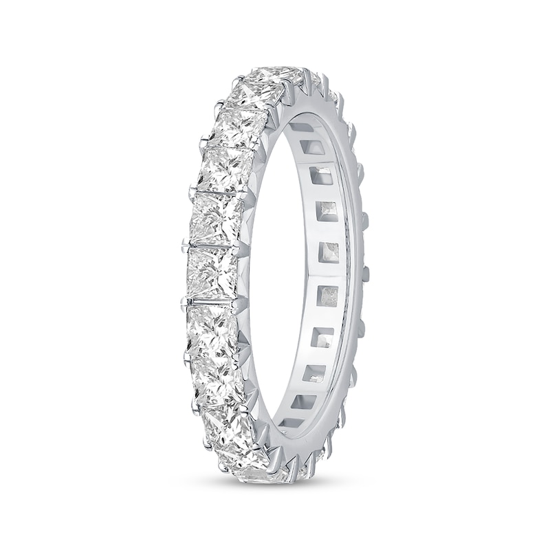 Diamond Eternity Ring 3 ct tw Princess-cut 14K White Gold