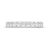 Thumbnail Image 3 of Now + Forever Diamond Eternity Ring 3 ct tw Princess-cut 14K White Gold