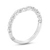 Thumbnail Image 1 of Monique Lhuillier Bliss Contoured Diamond Wedding Band 1/3 ct tw 14K White Gold