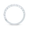 Thumbnail Image 2 of Monique Lhuillier Bliss Contoured Diamond Wedding Band 1/3 ct tw 14K White Gold