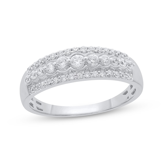 Kay Diamond Anniversary Band 1/2 ct tw 10K White Gold Mall of America®