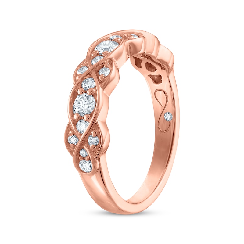 Every Moment Diamond Ring 1/2 ct tw 14K Rose Gold