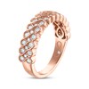 Every Moment Round-cut Diamond Infinity Ring 1/2 ct tw 14K Rose Gold