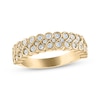 Every Moment Round-cut Diamond Infinity Ring 1/2 ct tw 14K Yellow Gold