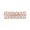 Every Moment Diamond Infinity Ring 1 ct tw 14K Rose Gold