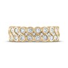 Every Moment Round-cut Diamond Infinity Ring 1 ct tw 14K Yellow Gold