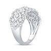 Thumbnail Image 2 of Now + Forever Diamond Scalloped Anniversary Band 1 ct tw 14K White Gold