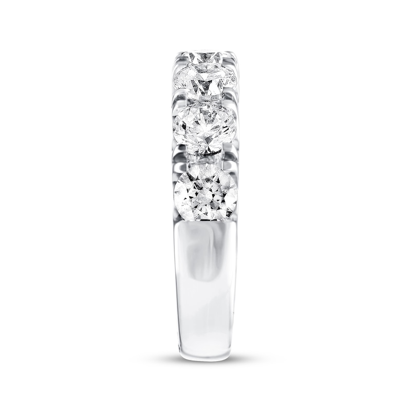 THE LEO Diamond Band 3 ct tw Round-cut 14K White Gold