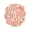Thumbnail Image 2 of Now + Forever Round-cut Diamond Eternity Band 2 ct tw 14K Rose Gold