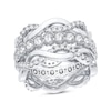 Thumbnail Image 0 of Diamond Eternity Band 2 ct tw Round-cut 14K White Gold