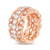 Thumbnail Image 2 of Now + Forever Round-cut Diamond Eternity Band 3 ct tw 14K Rose Gold