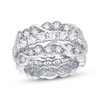 Thumbnail Image 0 of Round-cut Diamond Eternity Band 3 ct tw 14K White Gold