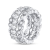 Thumbnail Image 2 of Now + Forever Round-cut Diamond Eternity Band 3 ct tw 14K White Gold