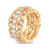 Thumbnail Image 1 of Round-cut Diamond Eternity Band 3 ct tw 14K Yellow Gold