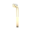 Thumbnail Image 3 of Now + Forever Pear-Shaped & Baguette-Cut Diamond Enhancer Ring 1/5 ct tw 14K Yellow Gold