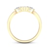 Thumbnail Image 4 of Now + Forever Pear-Shaped & Baguette-Cut Diamond Enhancer Ring 1/5 ct tw 14K Yellow Gold