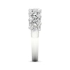 Thumbnail Image 3 of Now + Forever Baguette & Round-Cut Diamond Anniversary Band 1/2 ct tw 14K White Gold
