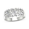 Thumbnail Image 1 of Now + Forever Baguette-Cut Diamond Anniversary Band 3/4 ct tw 14K White Gold