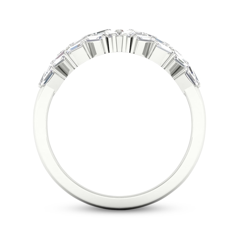 Main Image 4 of Now + Forever Baguette-Cut Diamond Anniversary Band 3/4 ct tw 14K White Gold