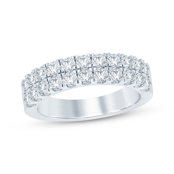Now + Forever Round-Cut Diamond Anniversary Band 1 ct tw 14K White Gold