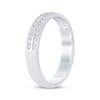 Thumbnail Image 2 of Now + Forever Round-Cut Diamond Anniversary Band 1/4 ct tw 10K White Gold