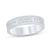 Thumbnail Image 1 of Now + Forever Vintage-Style Round-Cut Diamond Anniversary Band 1/3 ct tw 10K White Gold