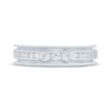 Thumbnail Image 3 of Now + Forever Vintage-Style Round-Cut Diamond Anniversary Band 1/3 ct tw 10K White Gold