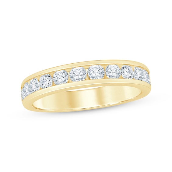 Now + Forever Round-Cut Diamond Anniversary Band 1/ ct tw 14K Yellow Gold
