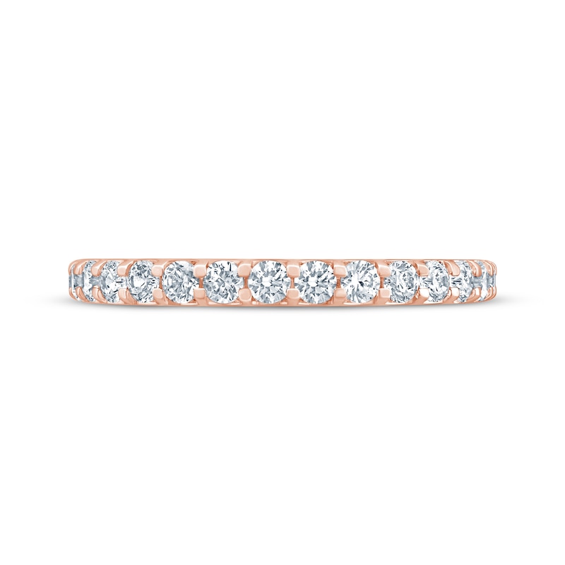 Main Image 3 of Now + Forever Diamond Eternity Ring 1 ct tw 14K Rose Gold