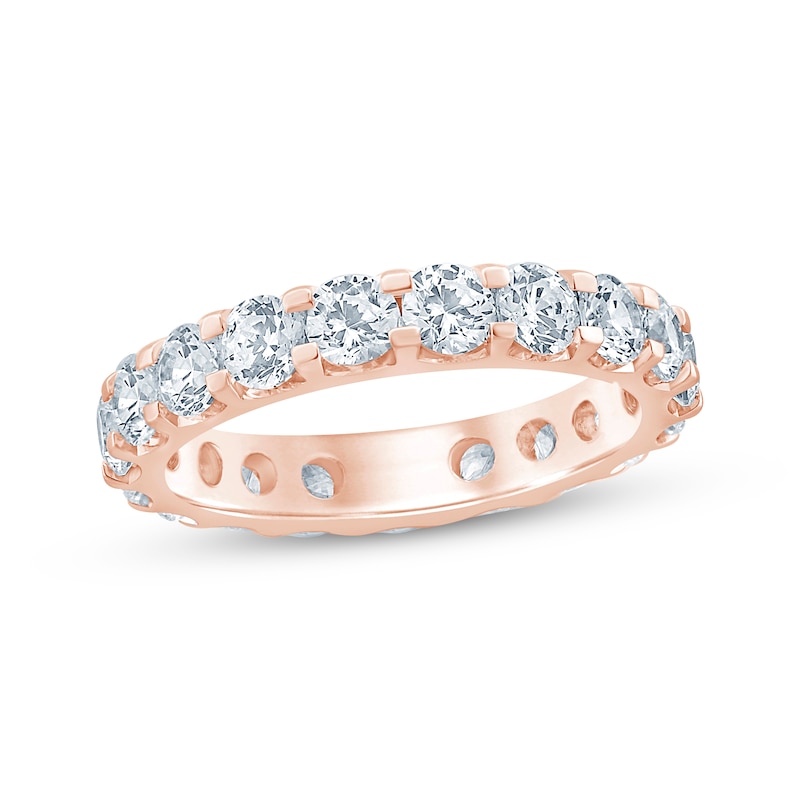 Main Image 1 of Now + Forever Diamond Eternity Ring 3 ct tw 14K Rose Gold