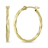 Thumbnail Image 1 of Polished Twist Hoop Earrings 14K Yellow Gold 18mm